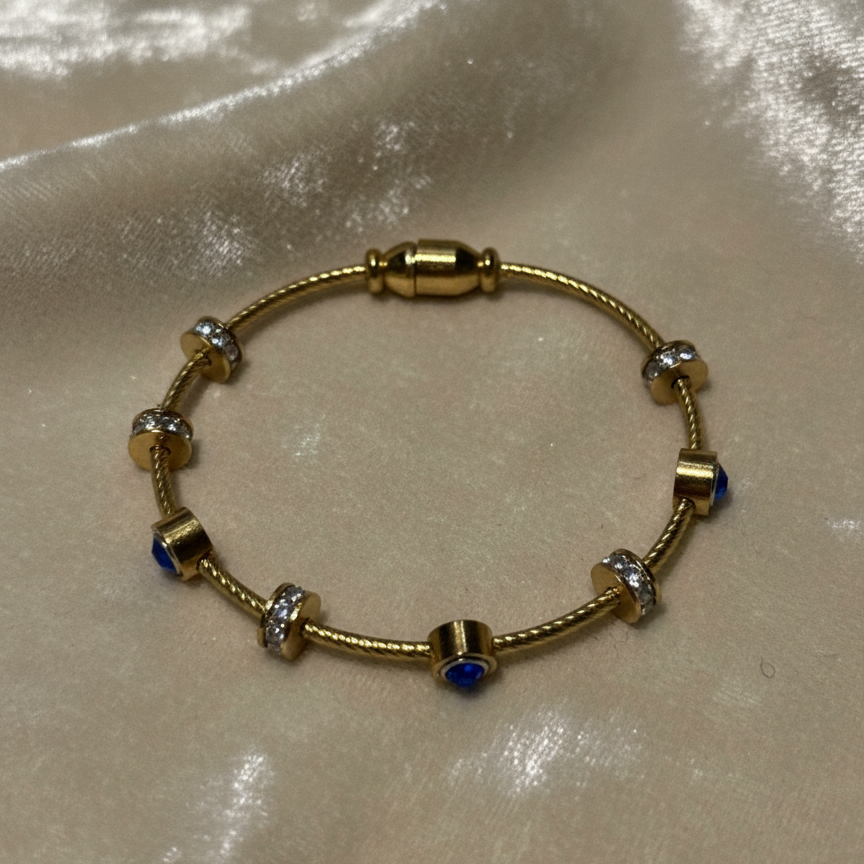 evil eye antitarnish bracelet